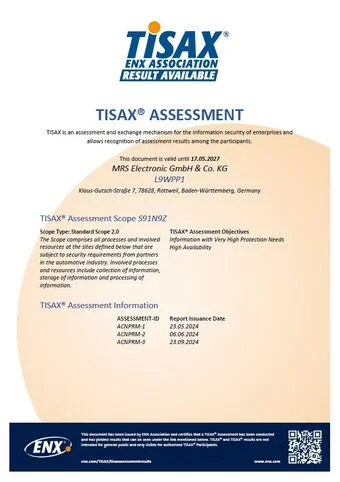 TISAX® Label